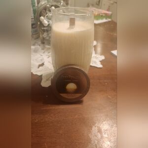 Yankee candle Crakling Lumiwick  Candle Pure Radiance